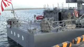 海上自衛隊護衛艦あさゆき132 ヘリコプター格納