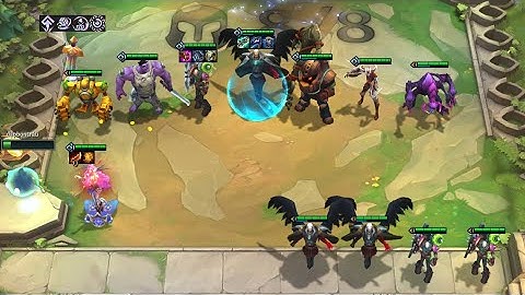 đội hình 6 dũng sĩ với singed carry auto lọt top #tftset16