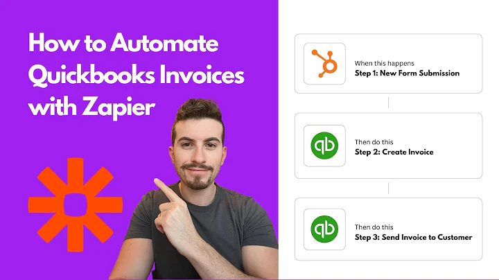 How to Automate Quickbooks Online with Zapier | Automatically Create and Send Invoices