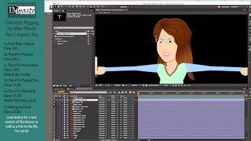 After Effects Character Rigging Part 2 - Import and Rig