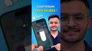 Day 52/365 Increase iPhone Low Volume Trick Reality🔥 #iphone #365daysofiphone #shorts #iphonetips