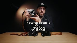 How to Focus a Leica Camera (in 30 seconds) #shorts