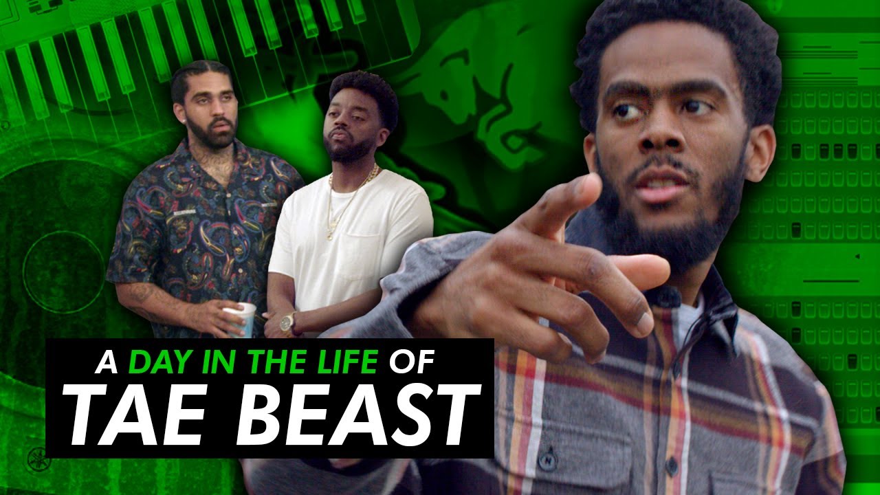 Tae Beast Rides Around LA & Links Up w/ MixedByAli + Sounwave at Red Bull Music Festival Los Angeles