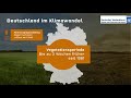 Klima Update: Klimawandel BRD Teil 1 | 21.10.2021