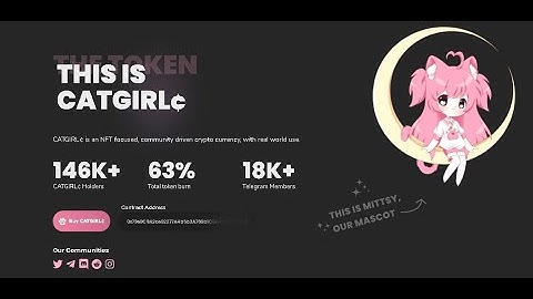 😱😱CATGIRL - METAVERSE TOP PéPiTe CRYPTO NFT GAMING!😱😱