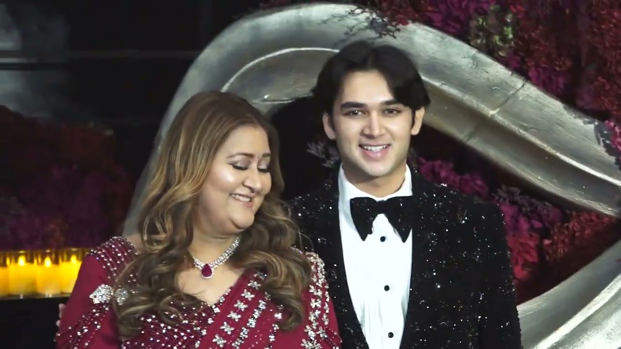 Salman Khan, Kriti Sanon, Disha Patani &  Grace The Wedding Reception Of Nupur Sanon & Stebin Ben