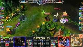 aAa vs SK - LCS 2013 EU Spring W6D2 (English)