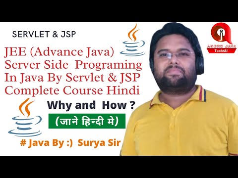 Servlet and Jsp (Server Side Programming in Java) In Hindi  || JEE Introduction | | Advance Java