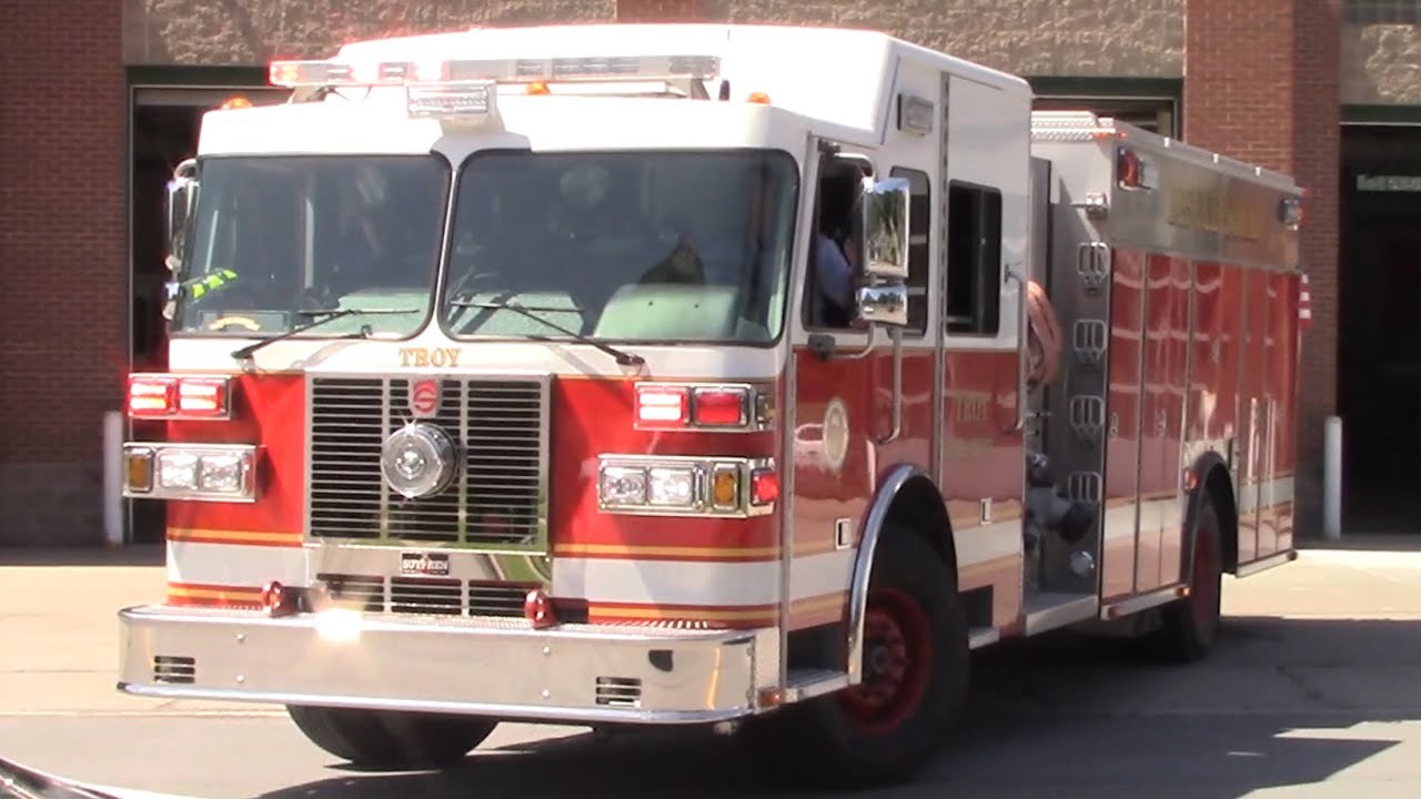 Troy Fire Department Rescue Squad Responding YouTube