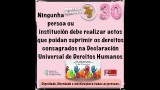 75 Aniversario da Declaración de Dereitos Humanos