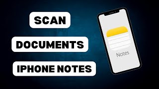 How to Scan Documents on Iphone Notes App screenshot 3