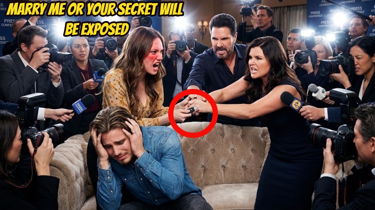 Dylan used the video to blackmail Will into marrying her The Bold and The Beautiful Spoilers