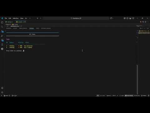 GIAIC Hackathon 02 Phase 01 Python Console TODO App