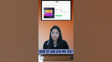 ICSI PRE Exam Test | Complete Details | How to Appear for PRE Exam Test | How to Login #pretestexam