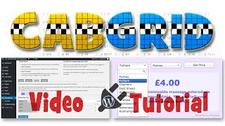 Cab Grid Pro Taxi Price Calculator plugin for Wordpress - install & configure (v1.1)