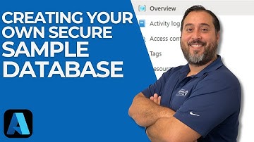Creating Your Own Secure Sample Database - Azure SQL DB