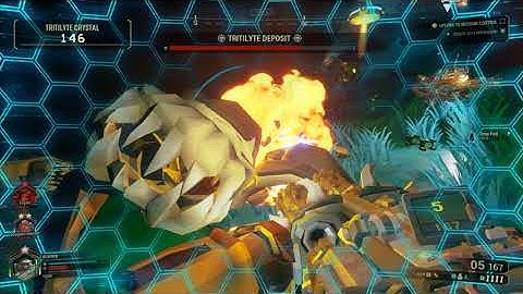 Tritilyte Deposit & Crystal (Machine Event): Deep Rock Galactic Gameplay