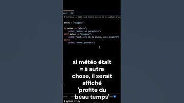 Les Conditions en Python: if, else, elif #code #python #if #else #condition #tuto #tutoriel
