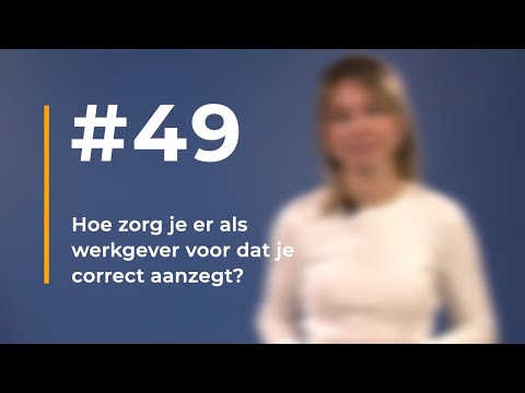 #49 - Hoe zorg je er als werkgever voor dat je correct aanzegt?