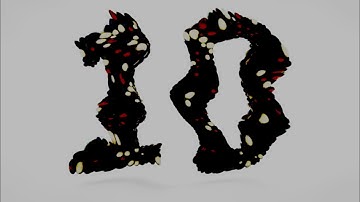 LEARN NUMBER 10 3D COLOR BALL // SPONSORED BY PREVIEW 2 EFFECTS 