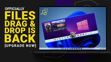 Drag and Drop Option is BACK | How to Enable Drag and Drop into Taskbar Officially in Windows 11