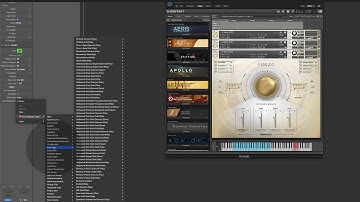 Set up Kontakt Snapshot Instruments and Art Conductor in Logic