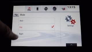 Opel Insignia B - Multimedia and Vehicle Settings (Looking through all the menu)