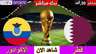 Qatar Vs Ecuador  شاهد مباراة الافتتاح قطر ضد الاكوادور مباشر