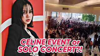 Thousands of fans are waiting for Blackpink Lisa at a Celine event in Thailand! 12192023