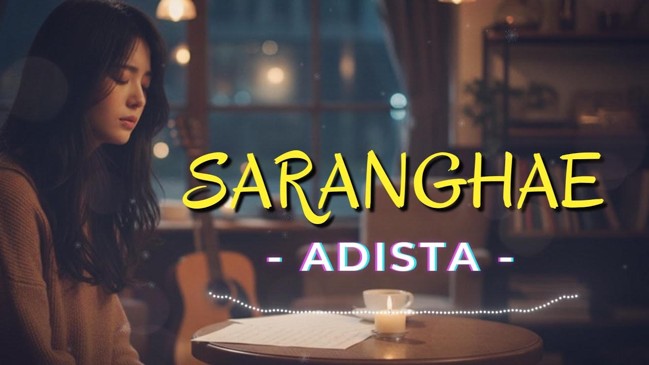 ADISTA - SARANGHAE (Lirik) | Cover Video Lirik Paling Sedih Bikin Baper 😭 - EvaMusikCover