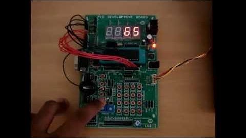 0 to 99 Counter with PIC Microcontroller