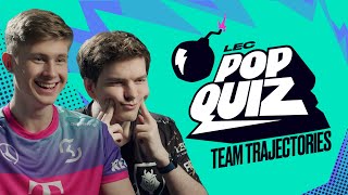 Team Trajectories | LEC Pop Quiz | 2023 Spring