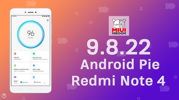 Miroom 9.8.22 Based On Android Pie For Redmi Note 4 | New MIUI 11 UI 😍