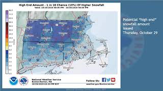 Event Review -  October 30, 2020 Early Season Snow
