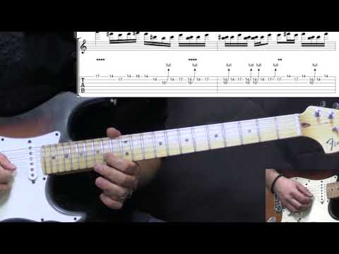 Jimi Hendrix - Foxy Lady (Solo) - Rock Guitar Lesson (w/Tabs)