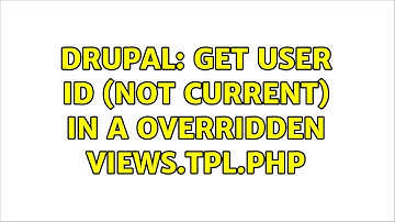 Drupal: Get User ID (not current) in a overridden views.tpl.php