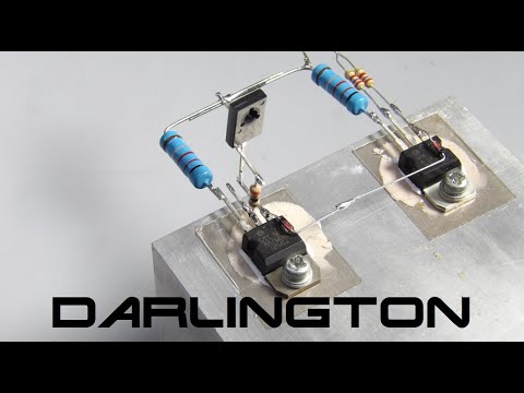 Amplificadores encontrados na Internet Ep01   Teste e Alterao de Mini Amplificador Darlington