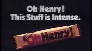 Oh Henry Candy Bar Commercial Featuring Gilbert Gottfried - 1987