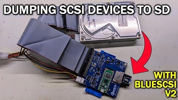 Dumping the contents of SCSI devices using BlueSCSI V2 (Initiator Mode)