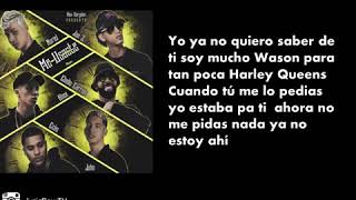 Jon Z Ft Noriel Eladio Carrion Khea Ecko Juhn Me Usaste Letra