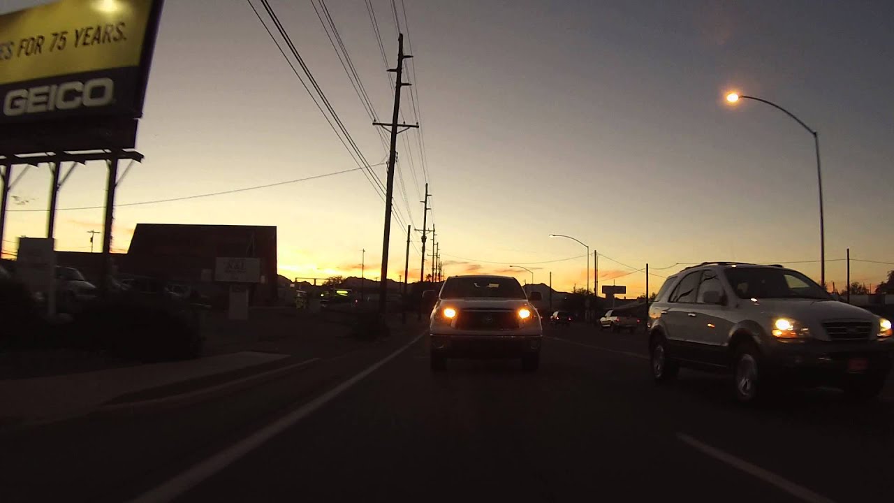 Interstate 10 Freeway north to Grant Road, Tucson, Arizona, 12 November