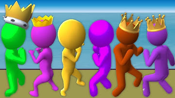 GIANT RUSH vs COLOR RUN STICKMAN 3D vs KUNG FU RUNNER - Triple Game