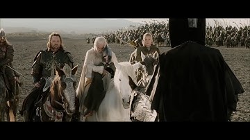 LOTR - The Black Gate (EXTENDED SCENE) The Return of the King