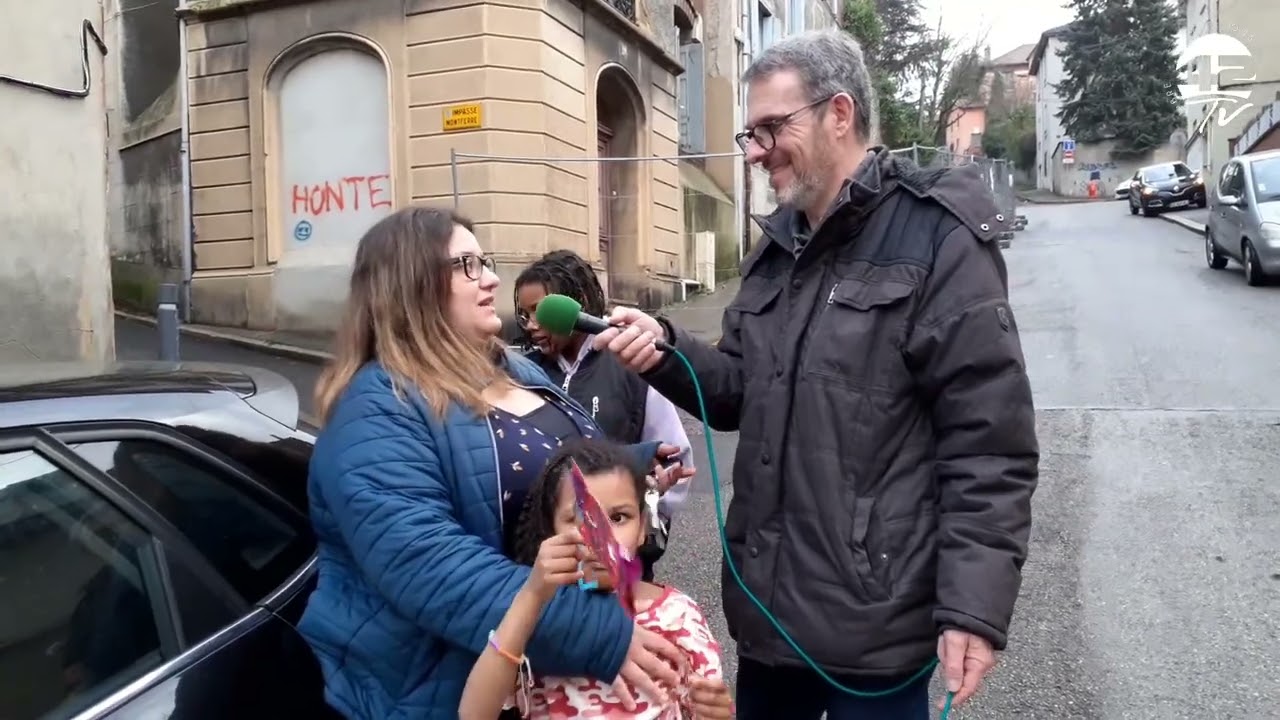 ⁣Démolition de la maison Vergnette à Saint-Étienne.