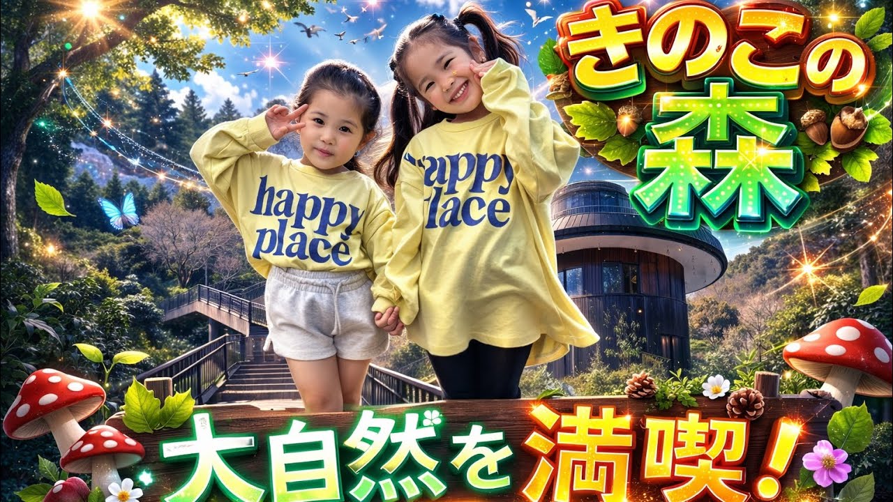 きのこの森！冬を越したぜ！