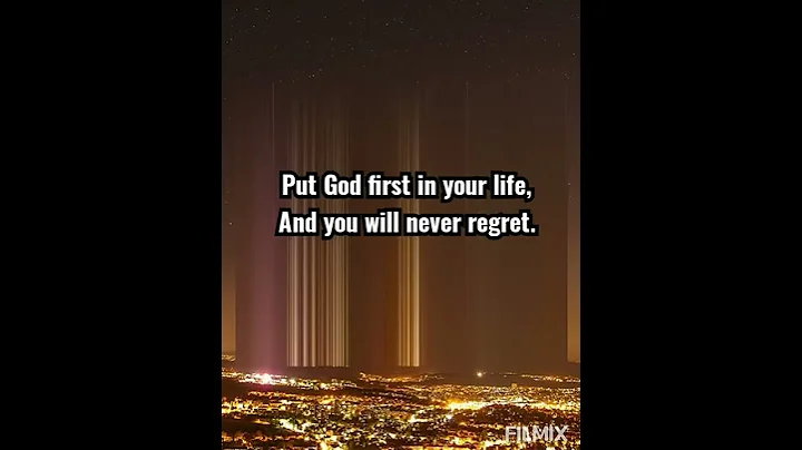 God first