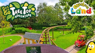 Get Set Go Tree Top Adventure in CBeebies Land at Alton Towers (Sept 2023) [4K]