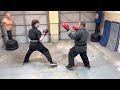 Kenpo sparring junior black belt part 1