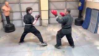 Kenpo Sparring: Junior Black Belt Part 1