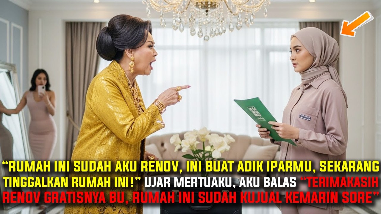 Mertua Mengusirku Setelah Renovasi Selesai, Tapi Dia Pucat Saat Tahu Rumah Itu Sudah Kujual Kemarin